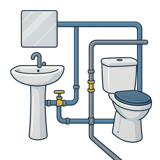 Complete verbouwing van water en afvoerleidingen in badkamer - LoodgieterijAmsterdam.nlAmsterdam